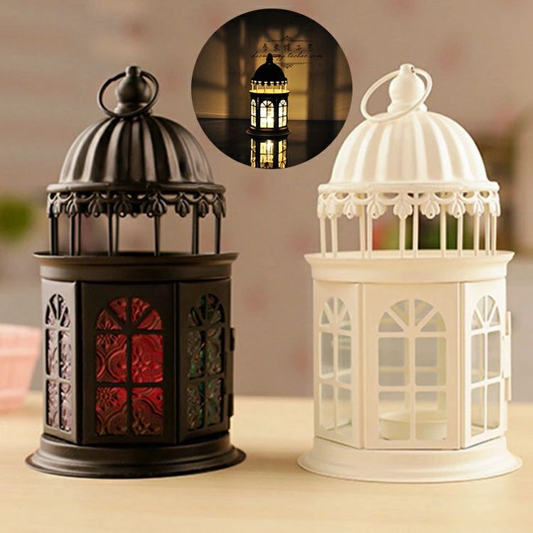 楽天市場】インディアンバタフライ アイアン ランタン キャンドル