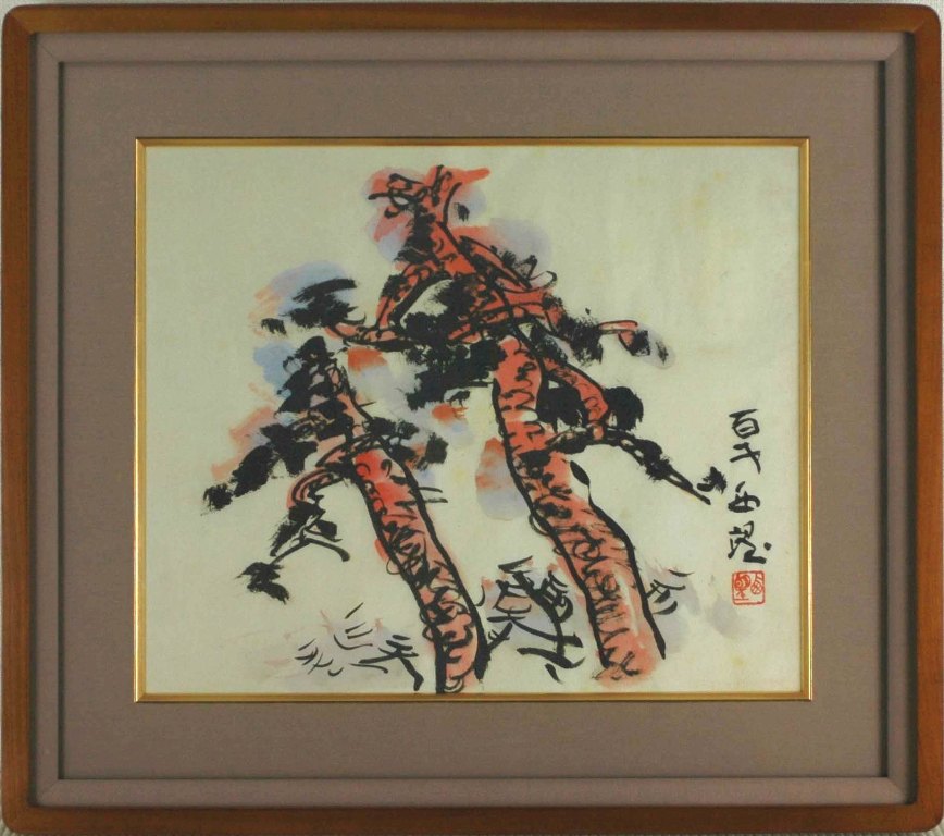 楽天市場】松下和代 「立雛」 日本画4号 : 小野画廊