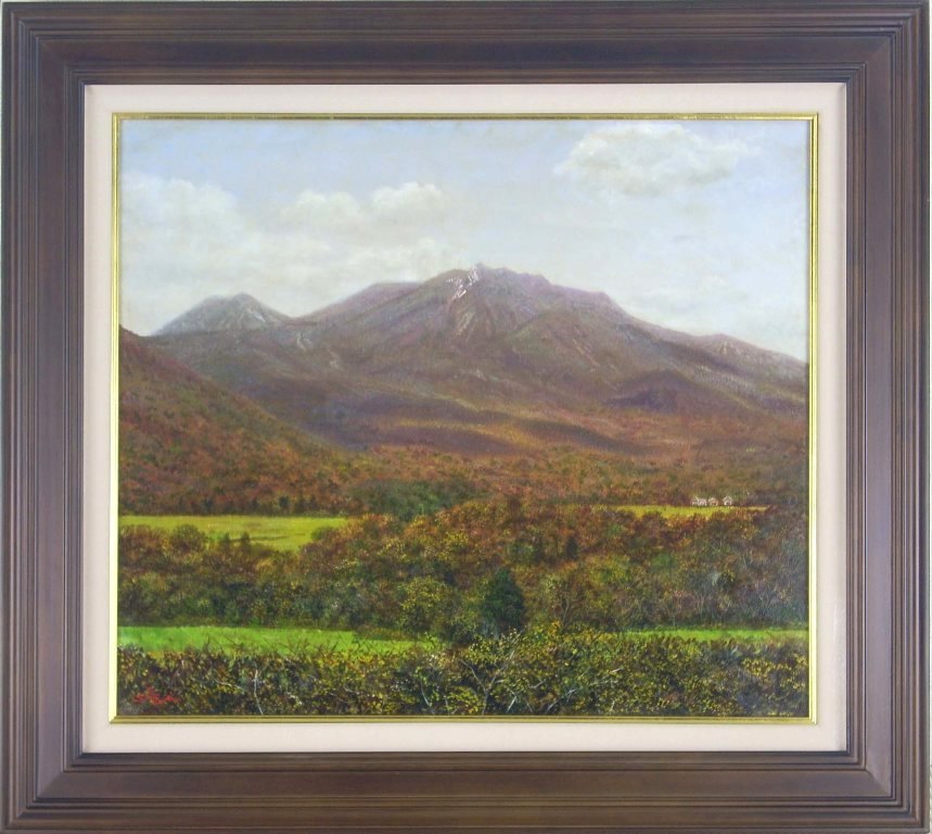 楽天市場】福田俊三 「秋色上高地」 油彩10号 : 小野画廊