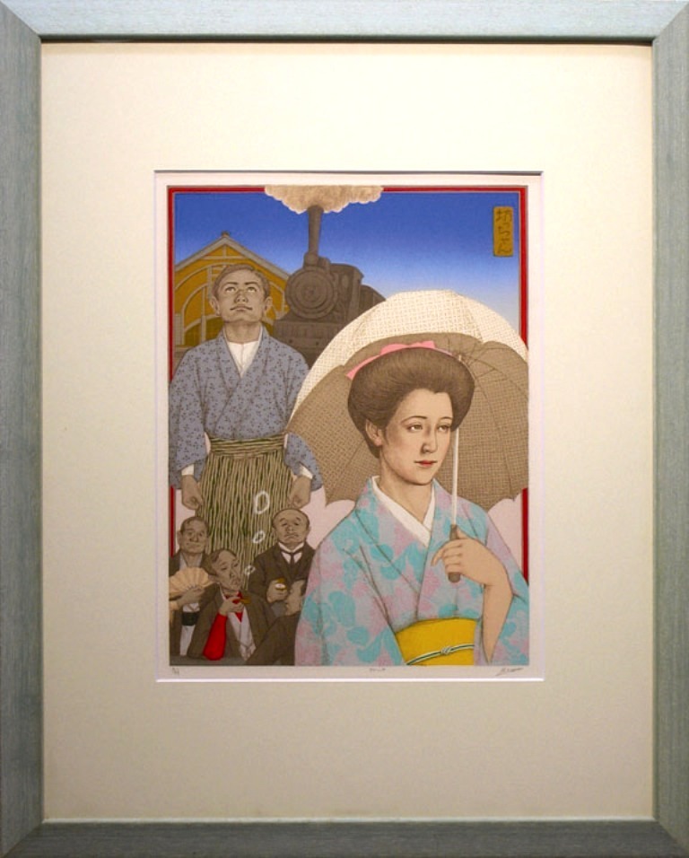 楽天市場】荻須高徳 リトグラフ ベニスの赤い宮殿 1981