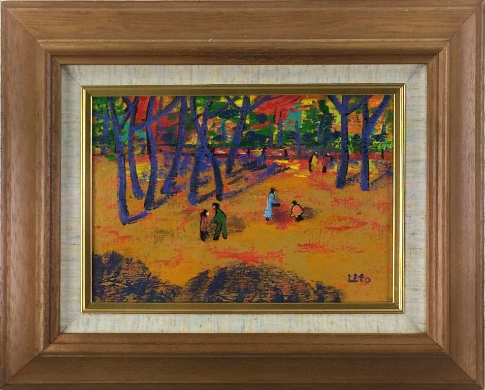 楽天市場】宇藤義一 「風景」 油彩3号 : 小野画廊