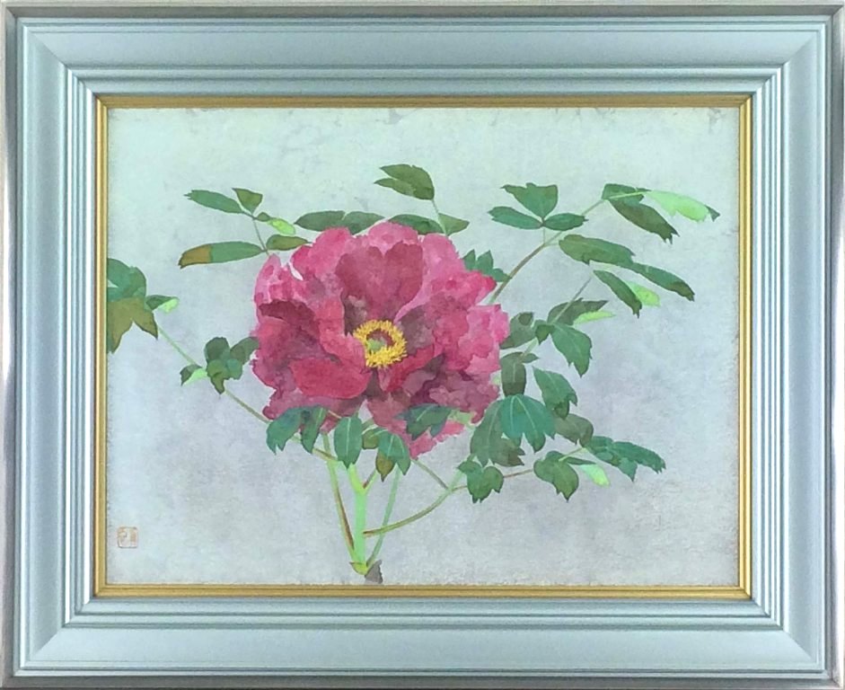 楽天市場】山谷芳弘 「秋物」 岩彩画15号大 : 小野画廊