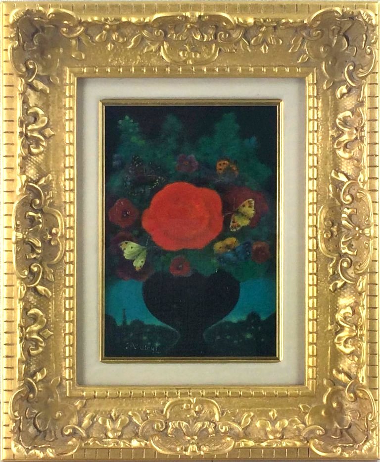 楽天市場】春田心斎 「ノルマンディー小景」 水彩 : 小野画廊