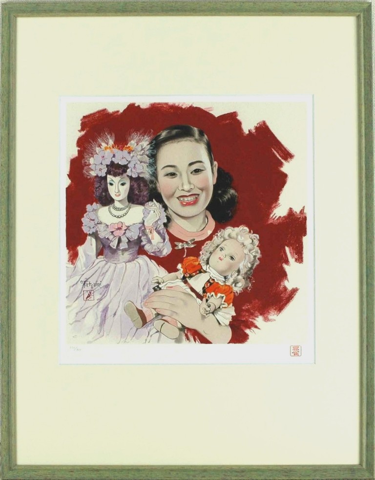楽天市場】三尾公三 「牀の女」 シルクスクリーン : 小野画廊