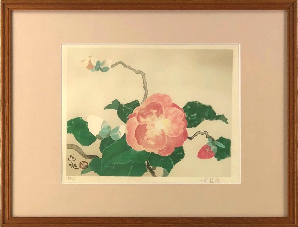 上村淳之 【瑠璃鶲（冬）】 リトグラフ 楽天市場】上村淳之 瑠璃鶲(冬) リトグラフ : ギャラリーダッド