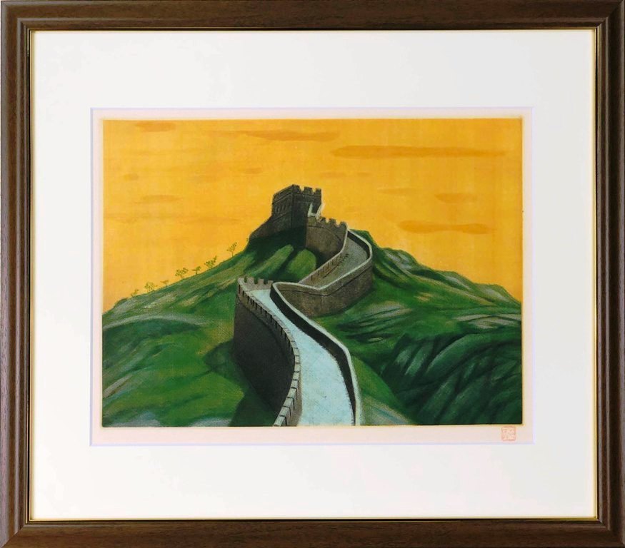 楽天市場】坂本好一 「雪想い」 銅版画 : 小野画廊