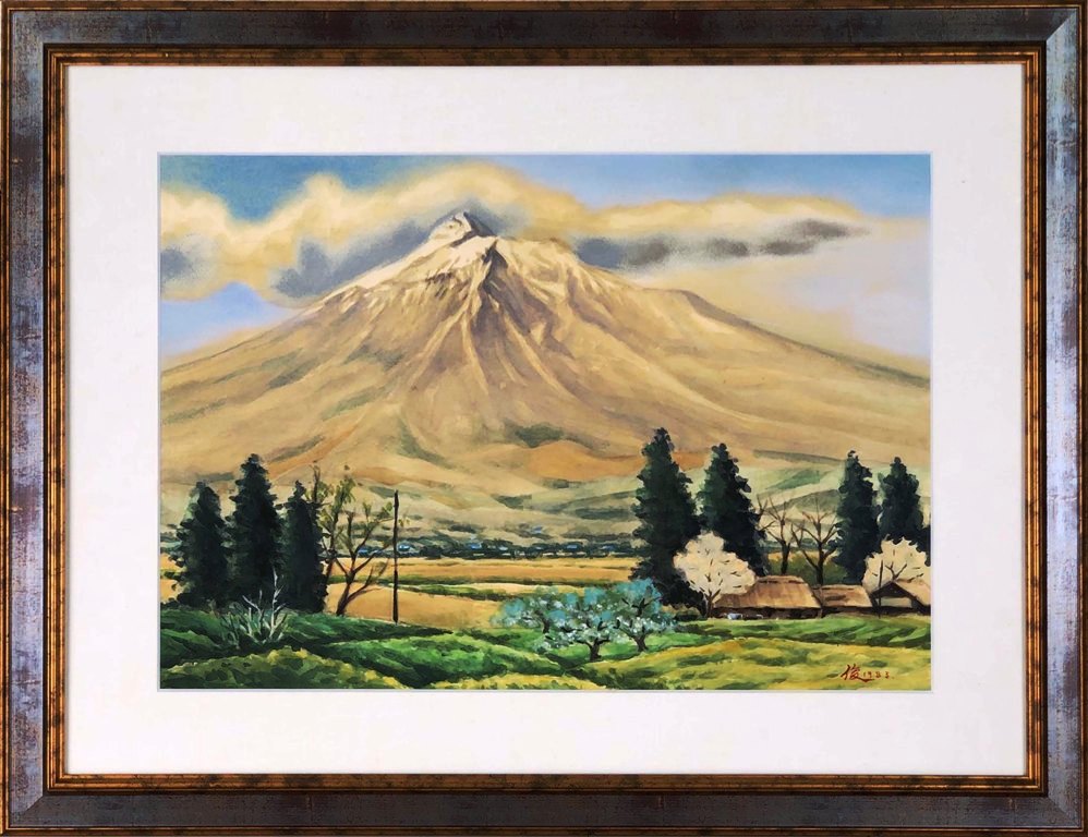 中古】 おらは、岩木山になる！ じょっぱりの画家・奈良岡正夫