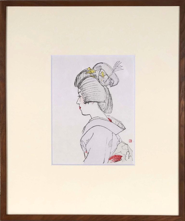 楽天市場】井堂雅夫 「朧夜」 木版 : 小野画廊