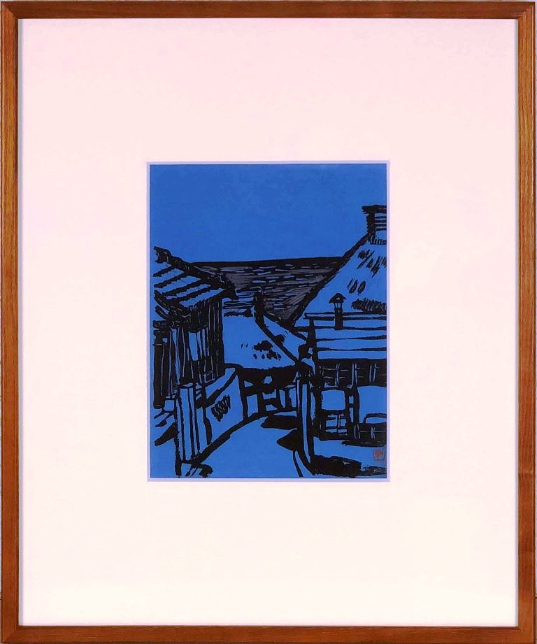 楽天市場】東山魁夷 「慈光」 木版（散華） : 小野画廊