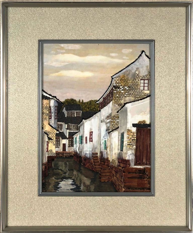 楽天市場】南 義信『湿原』日本画 F6（6号） : 内田画廊