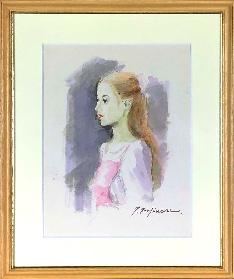 楽天市場】船水徳雄 「天平眩夢（恋）」 素描 : 小野画廊