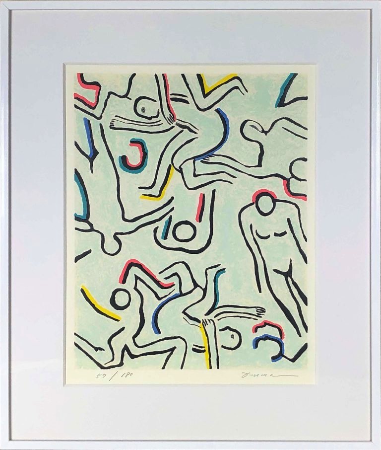 森 秀雄 「NEGATIVE MIRROR」リトグラフ 絵画 森 秀雄 「NEGATIVE MIRROR」リトグラフ 絵画