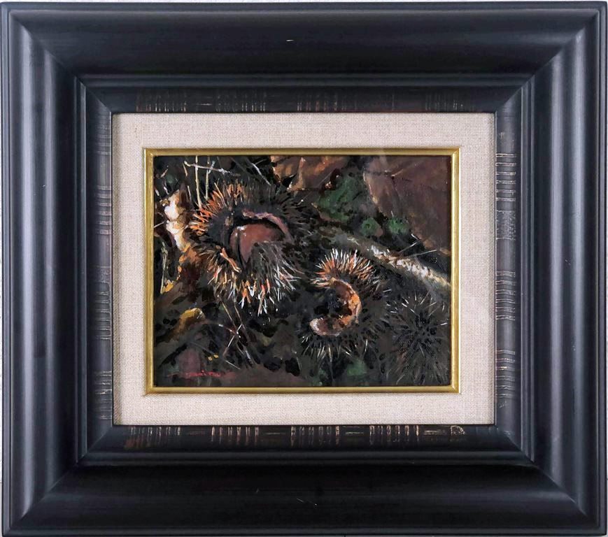 楽天市場】栗原喜依子 鏡の前 油彩6号 藤田嗣治を思わせる独特の