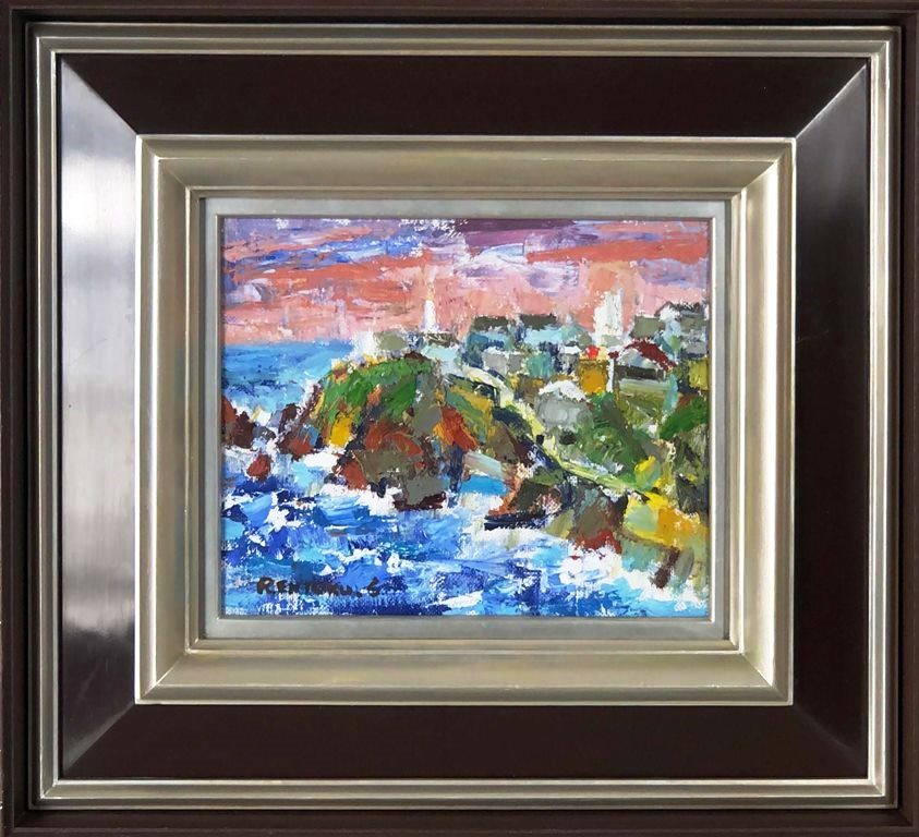 楽天市場】近藤良悦 「十和田湖」 油彩3号 : 小野画廊