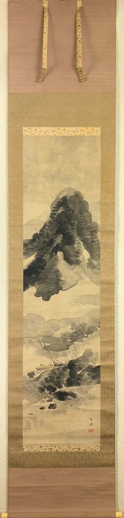 平福百穂 「青山雨後」 共箱|小野画廊
