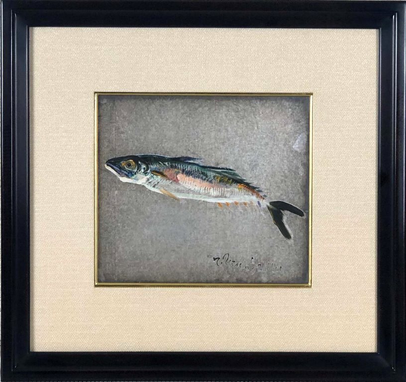 楽天市場】山内一生 「 カトレヤ 」 小原和紙 和紙工芸 色紙絵 : 内田画廊