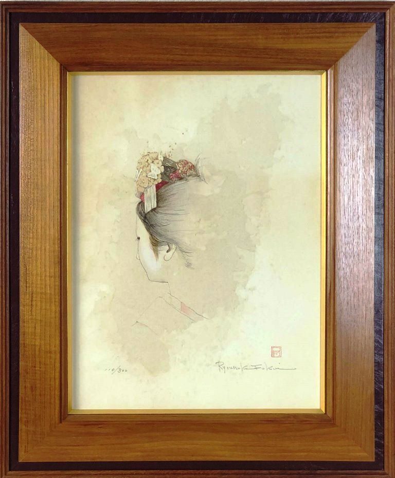 楽天市場】渡辺俊明 「山頭火句」 木版 : 小野画廊