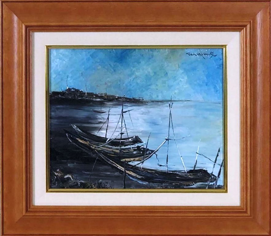 楽天市場】砂庭大作 「奥入瀬」 油彩8号 : 小野画廊