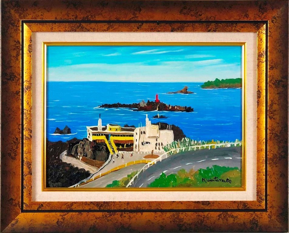 宮腰喜久治 油彩画 楽天市場】宮腰喜久治 「ひまわり」 ガラス絵0号 : 小野画廊