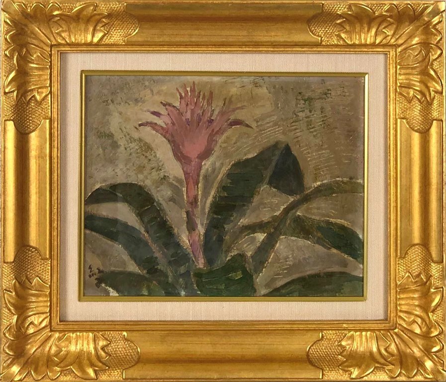 『野の花』 深沢紅子 作　無綴多色刷複製水彩画12枚組　限定350部1981年 楽天市場】深澤紅子 「野の花」 油彩SM : 小野画廊