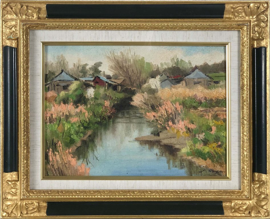 楽天市場】能 英樹 「能（松風）」 油彩8号 : 小野画廊