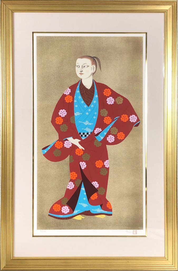 中村直人『髪を梳く図(美人画 裸婦)』リトグラフ 75部限定 作家直筆サイン入り 2025年最新】Yahoo!オークション -中村直人の中古品・新品・未