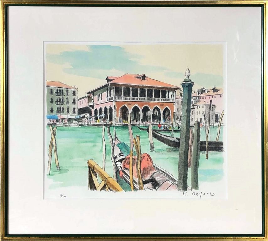 楽天市場】伊藤清永 「フランス人形」 リトグラフ : 小野画廊