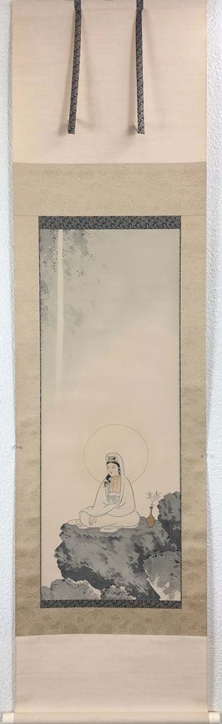 楽天市場】菱田春草 「湖辺白鷺」 工芸軸 : 小野画廊