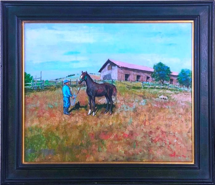 ミコノス風景　今川和男　絵画　値下げ出来ます ミコノス風景 今川和男 絵画 値下げ出来ます - メルカリ