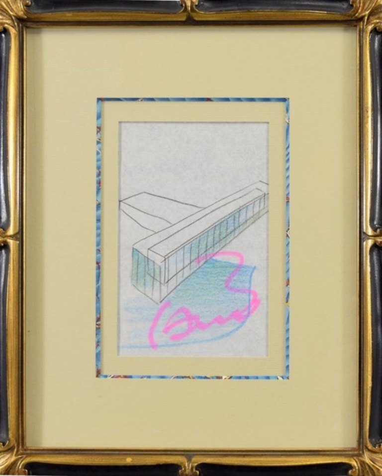 楽天市場】安藤忠雄 「住吉の長屋」 スケッチ : 小野画廊