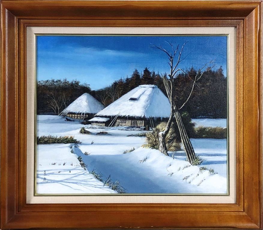 楽天市場】福井良之助 修道の冬 油彩4号 : ギャラリーダッドアート