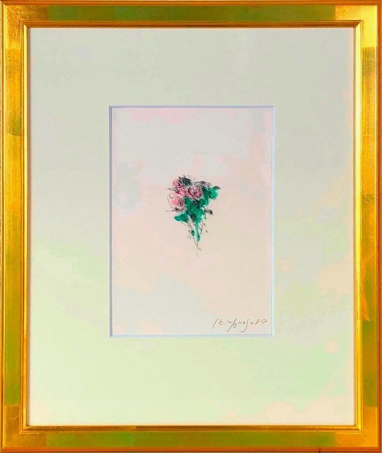 楽天市場】坂本好一 「雪想い」 銅版画 : 小野画廊