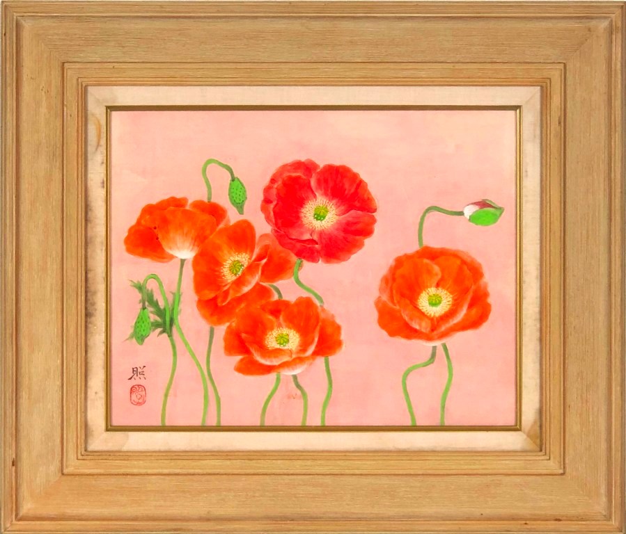 楽天市場】松下和代 「立雛」 日本画4号 : 小野画廊