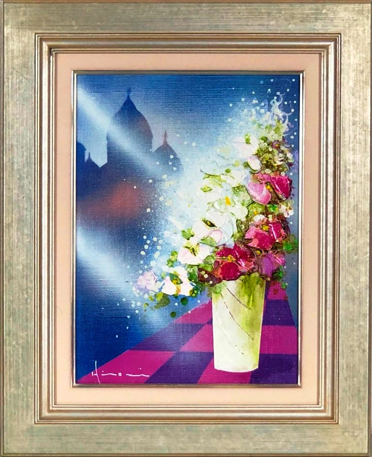 福沢一郎【花】 油彩 3号 Yahoo!オークション - 【FCP】 真作保証 福沢一郎 油彩画3号
