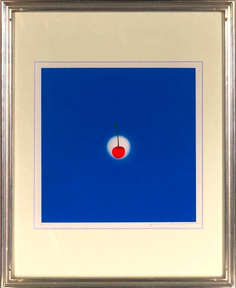 楽天市場】松村定育 「青の風景」 シルクスクリーン : 小野画廊