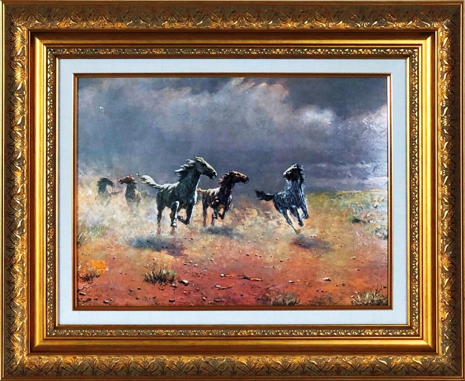 【立体複製名画】荒野の群馬（アルボ） 立体複製名画】荒野の群馬（アルボ） - メルカリ