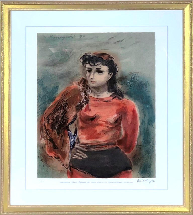 楽天市場】国吉康雄 「カーニバル」 リトグラフ : 小野画廊