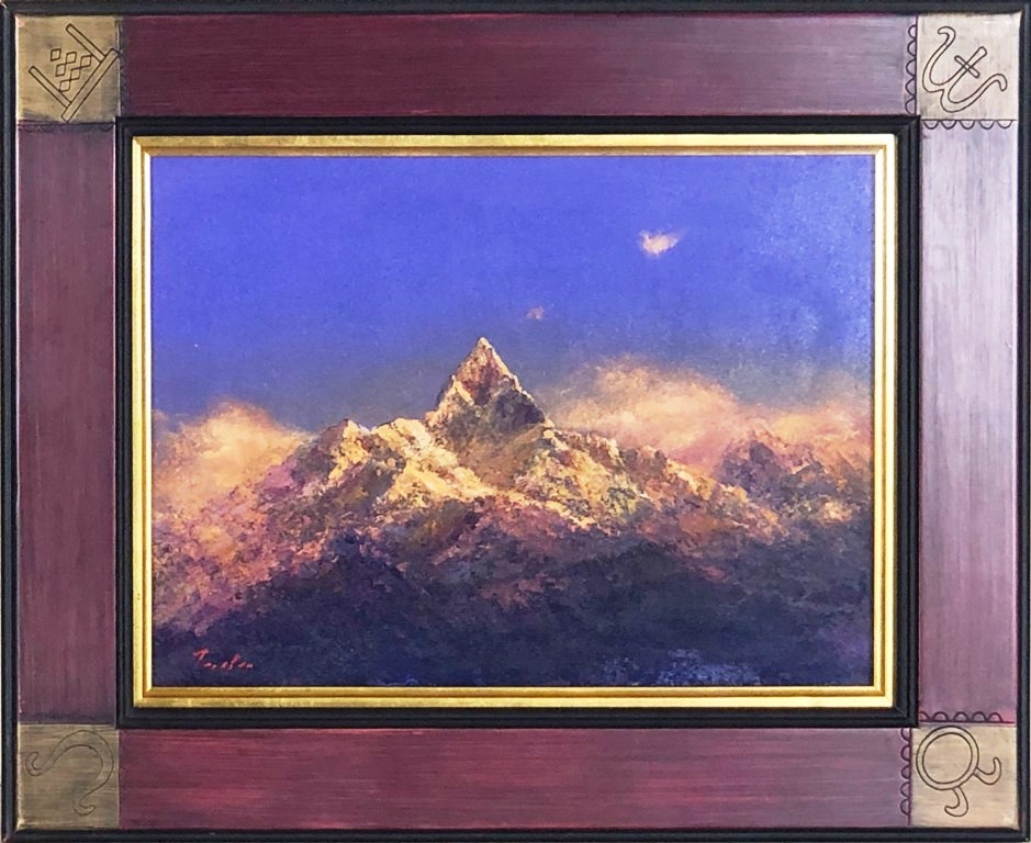 杢田たけを 「愛人」油彩画 杢田たけを 「愛人」油彩画 E6_9D_A2_E7_94_B0_E3_81_9F_E3_