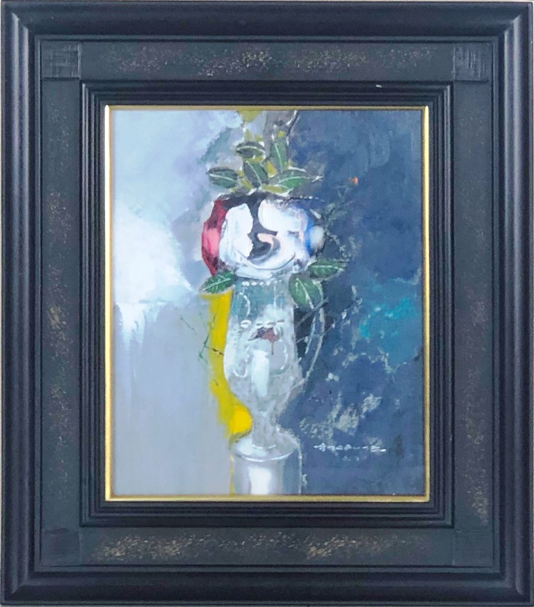 赤い魚の絵画 白石隆一作 i-img1000x758-