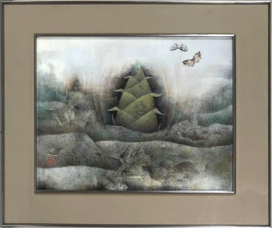 楽天市場】工藤甲人 「春映」 日本画10号 : 小野画廊