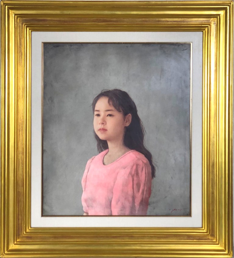 藤井勉　手彩色版画　「おやすみ」 藤井勉 手彩色版画 「おやすみ」