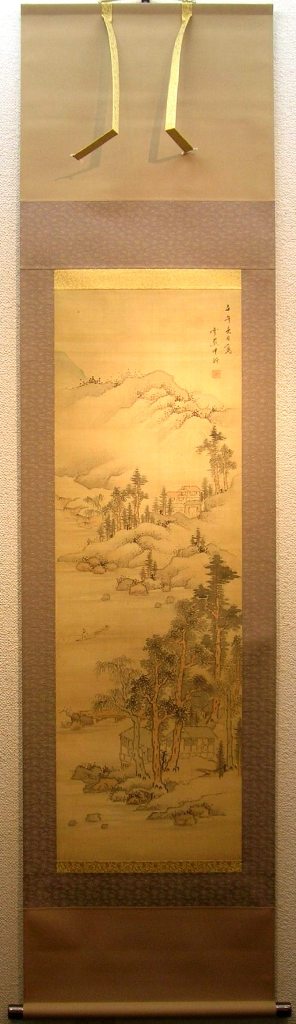 掛軸 日本画 桜井浩堂「奥入瀬」共箱 東洋美術会会員 掛軸 日本画 桜井浩堂「奥入瀬」共箱 東洋美術会会員 - メルカリ