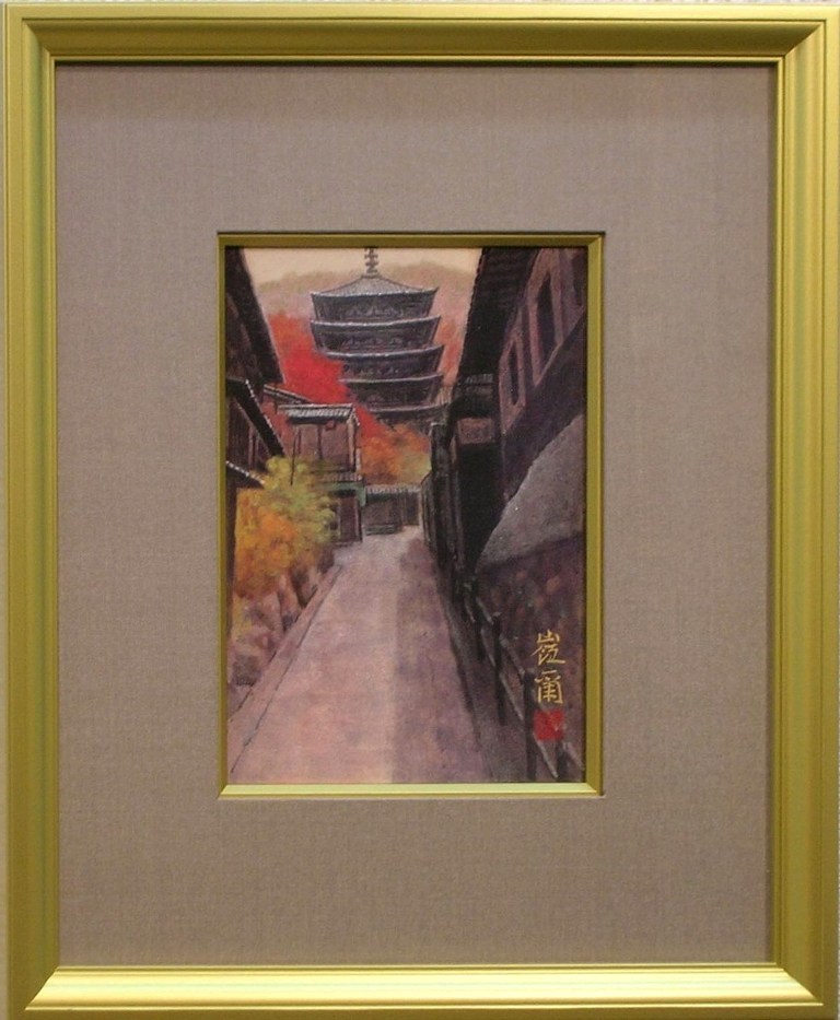 楽天市場】河本 正『富嶽』日本画 SM（サムホール） : 内田画廊