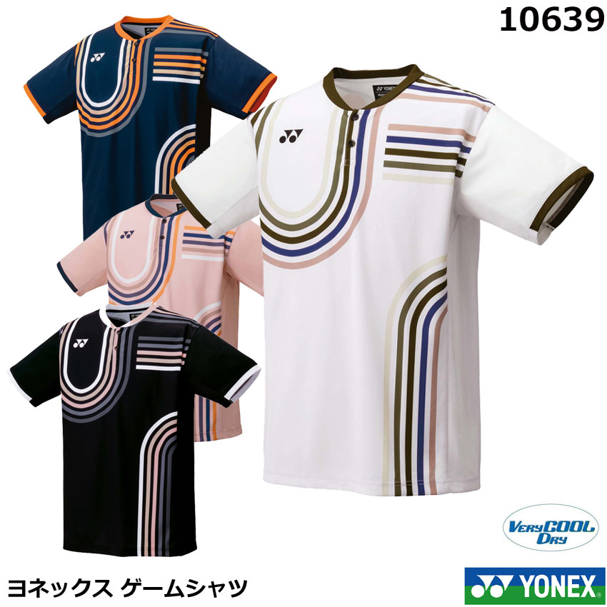 楽天市場】ヨネックス バドミントン ゲームシャツ(フィット