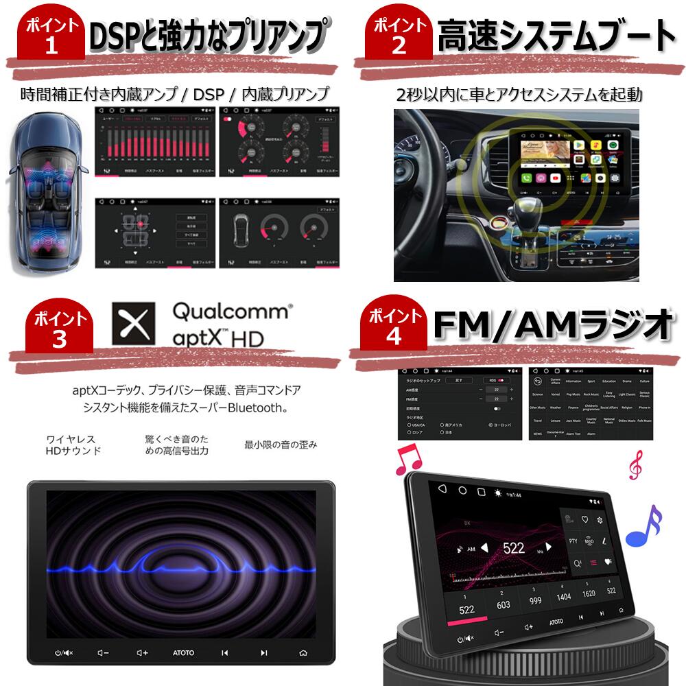 新千歳空港 ATOTO S8 Lite カーナビ カーオーディオ Carplay