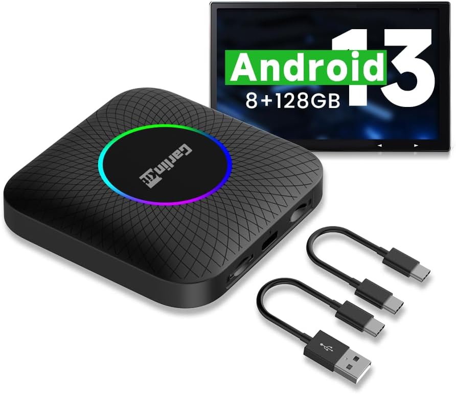 楽天市場】【大感謝セール限定！最大5,000円OFFクーポン配布中！】CarlinKit Tbox Ambient 8+128GB  Android13.0 システム CarPlay AI BOX オットキャスト カープレイ OTTOCAST PICASOU3 P3  TF/SD/SIMカード対応 youtube 動画 視聴可能 無線 カーオーディオ ワイヤレス ...