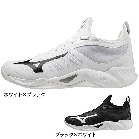 【貨物輸送無料】ミズノ（MIZUNO）（メンズ、レディース）排球シューズ 縮くれる大きさ V1GA2240