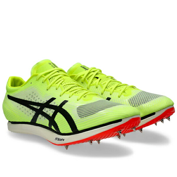 【貨物輸送無料】アシックス 大地 スパイク 全ての存在レーサー MD 3 標準尺度 1093a221 asics COSMORACER MD 3 メンズ レディース 中距離 800m～1,500m 専用スパイク