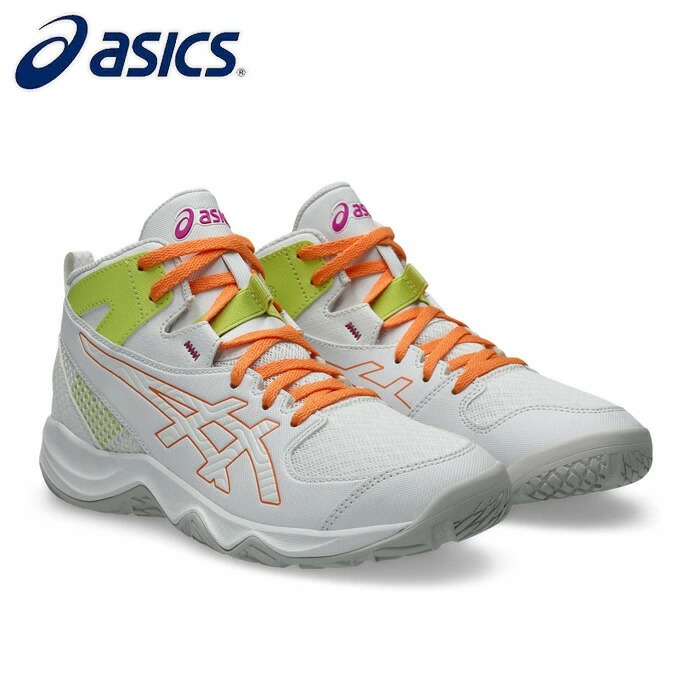 【送料無料】asics/アシックス キッズ/ジュニア バスケットシューズ [1064a019-103 DUNKSHOTMB10(ダンクショットMB10)] バッシュ_ミニバス｜オノヤスポーツ店