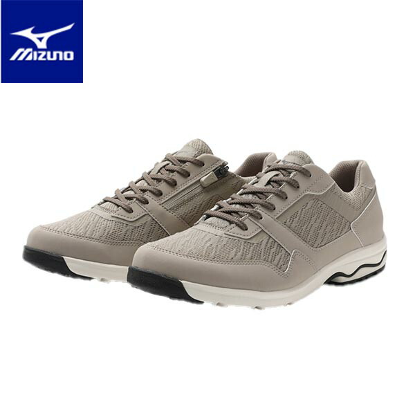 【送料無料】ミズノ ウォーキングシューズ メンズ LD アラウンド 3 MIZUNO B1GC2212 軽やかな歩き心地 内甲側ファスナー付 3E相当 ワイド カジュアル スニーカー|オノヤスポーツ店